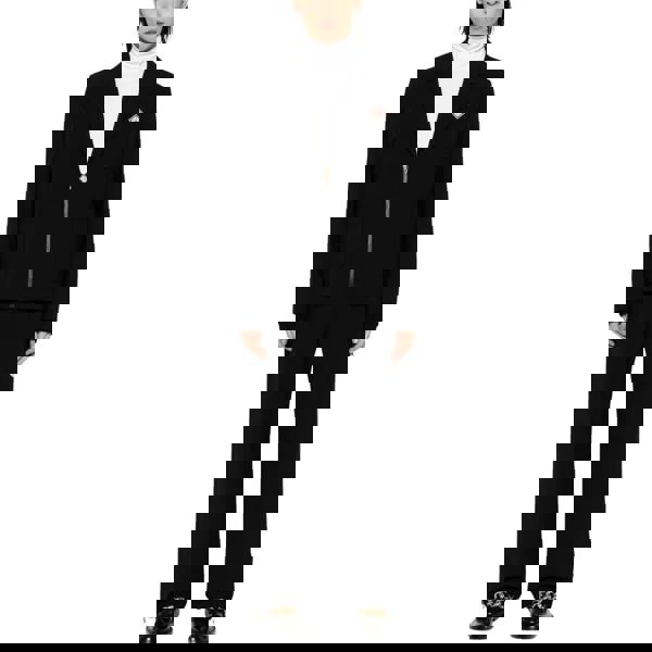 Casablanca Zip-Up Sports Tailoring Black Jackets