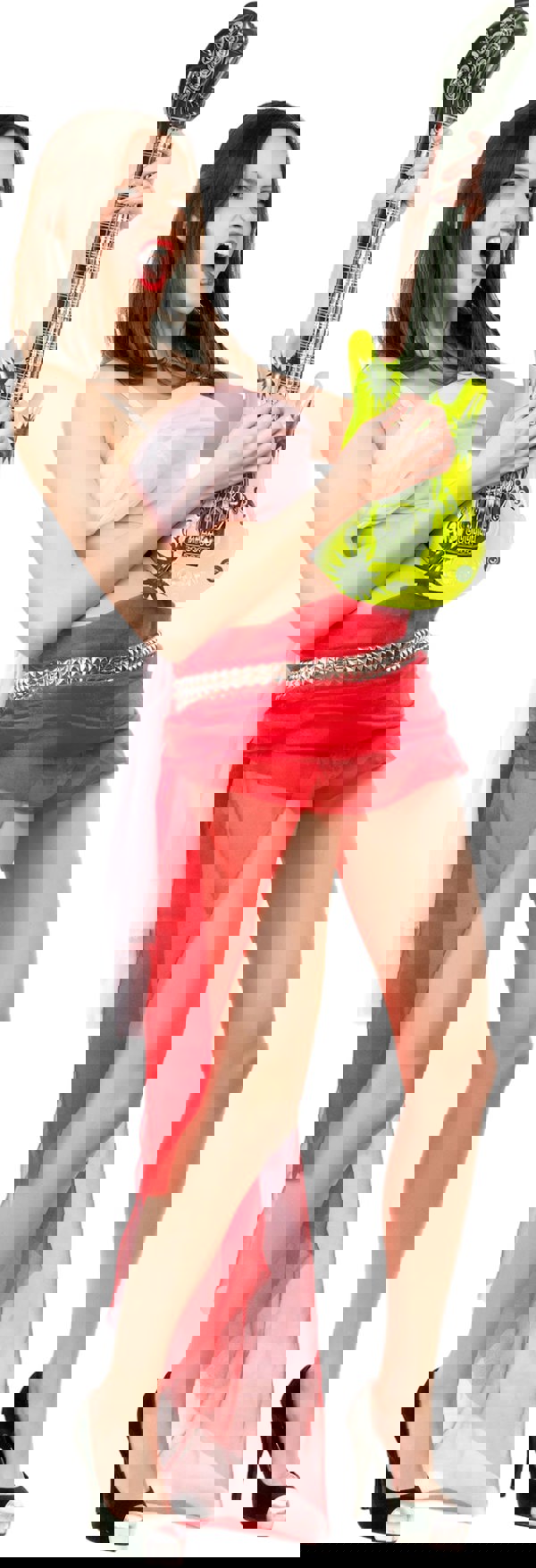 Cheetah Party Inflatable 55cm Guitar