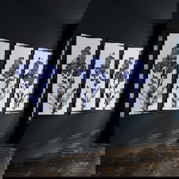 Canvas Pictures For Walls | Set of 3 Botanical Wall art Prints