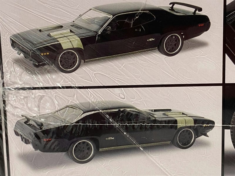 fast and furious doms plymouth gtx 1:25 scale model kit revell 07692