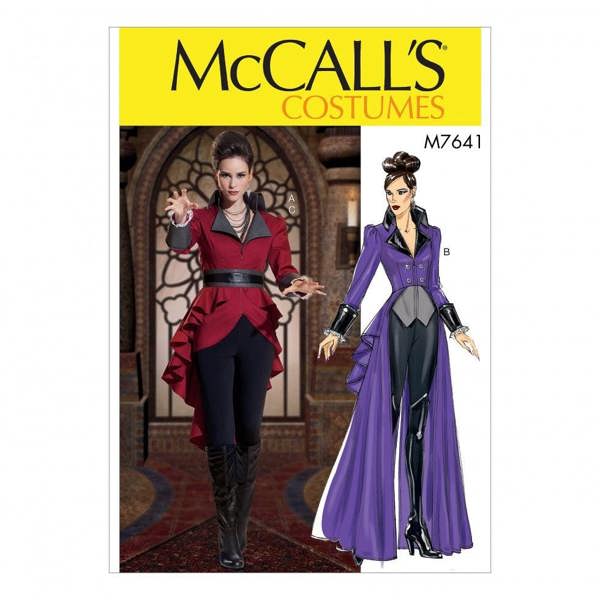 McCalls 7641 Paper Sewing Pattern – Women's Costume, Intermediate