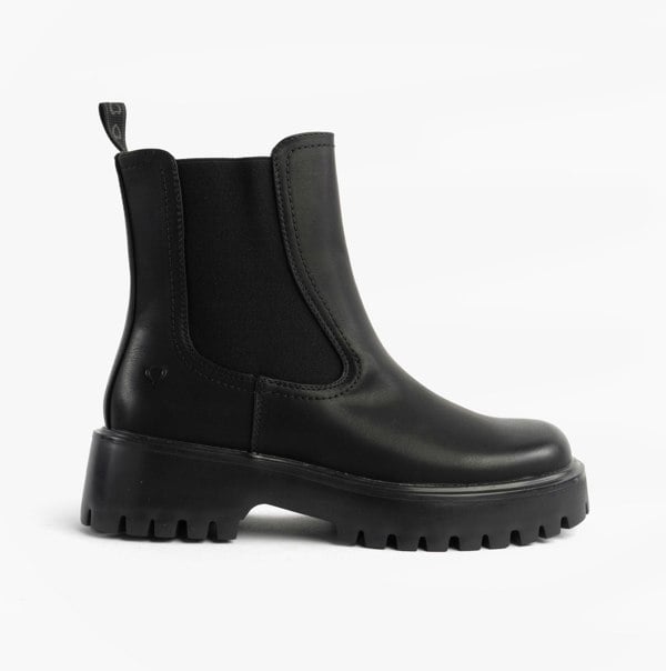 Heavenly Feet ALANA2 Womens Chelsea Boots Black