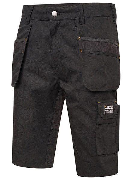 Trade Hybrid Stretch Panel Work Shorts JCB Workwear