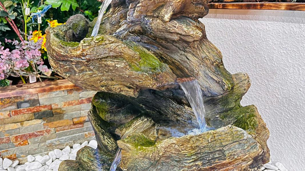 Tranquillity Water Features Driftwood Falls Woodland Water Feature