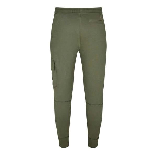 Calvin Klein Mens Patch Tracksuit Bottoms - Olive - 