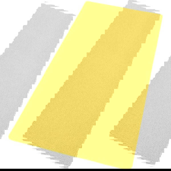 Modern Plain Yellow Rug – Soft Short Pile
