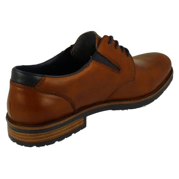 Rieker Mens Rieker Gusset Detailed Lace Up Shoes 14621