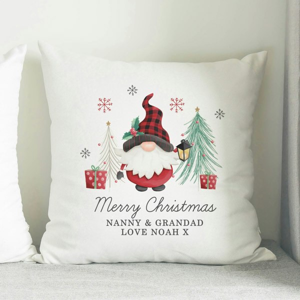 Personalised Memento Company Personalised Gonk Christmas Cushion