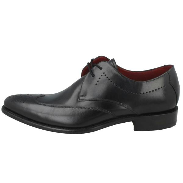 Loake Mens Loake Brogue Lace Up Leather Shoes Stitch