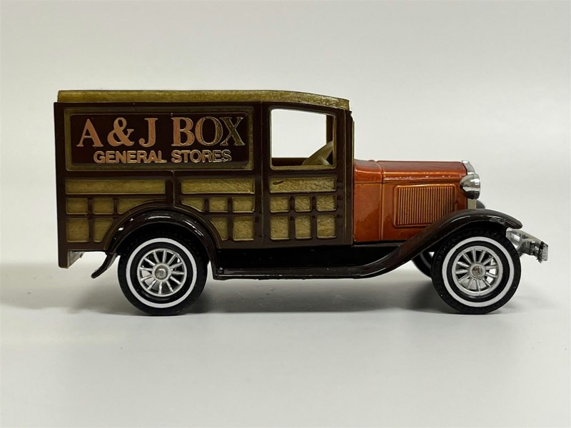 MCSlots Ford A 1930 A & J Box General Stores 1:40 Scale Models of Yesteryear Matchbox Y21D S7