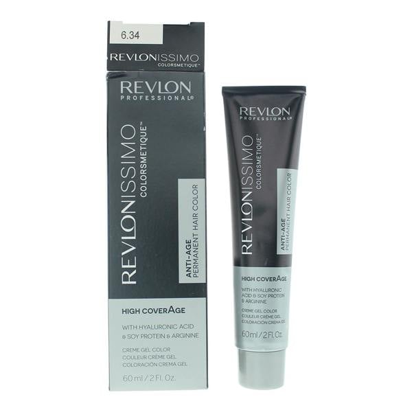 Revlon Revlonissimo Colorsmetique Hair Colour 60ml - 6.34 Dark Hazel Blonde
