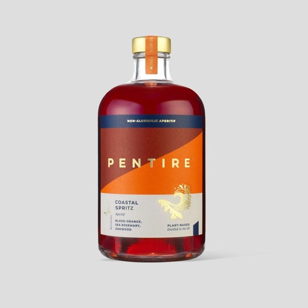 Pentire Coastal Spritz Non Alcoholic, Low Calorie Spirit - 700ml
