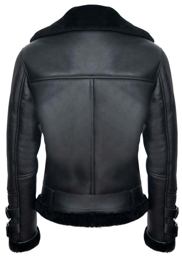 Infinity Leather Mens Sheepskin Leather Biker Jacket-Edmonton