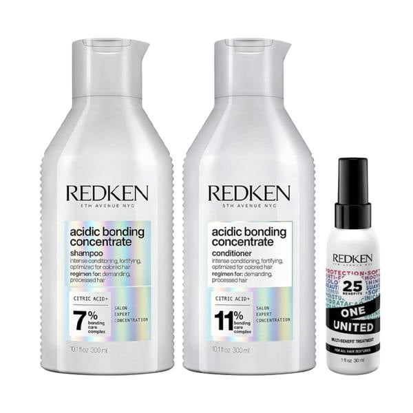 Redken Acidic Bonding Concentrate & One United Treatment Bundle