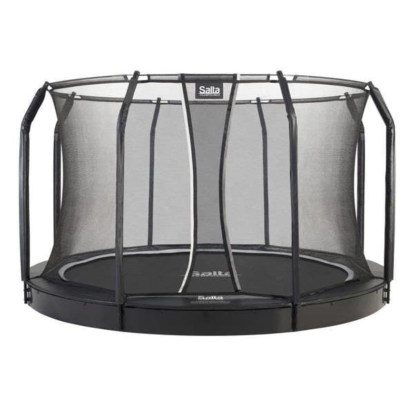12ft Salta Royal Baseground Round Trampoline with Enclosure (5065AE)