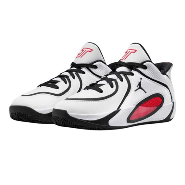 Nike Mens Air Jordan Tatum Baseball Trainers - White/Red - 