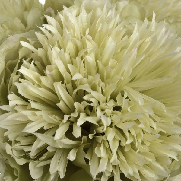 Wyld Haus Set of 3 Artificial Flowers Green Peony Stems