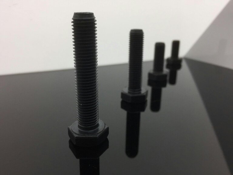 Fixaball M14 x 1.5P Fine Pitch Hex Set Screw Bolt High Tensile 8.8 Self Colour