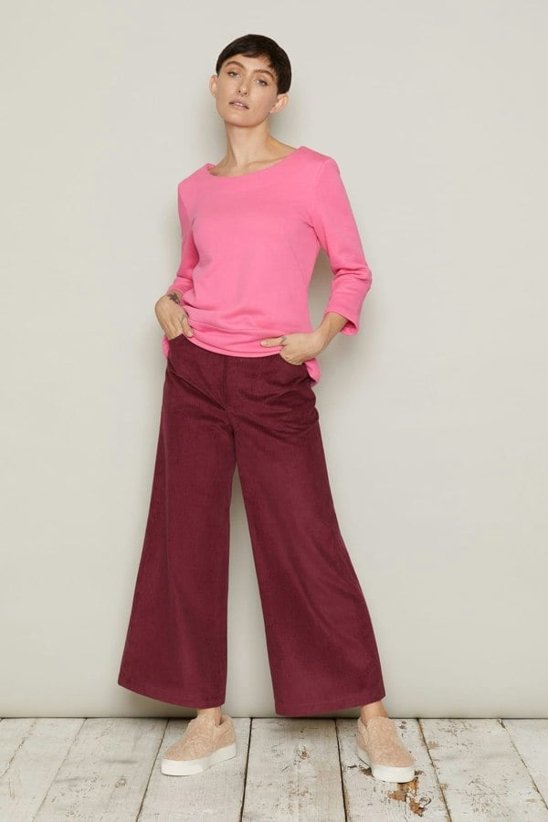 Bo Carter Funi Trousers - Burgundy