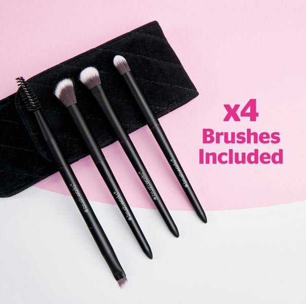 Brushworks Mini Travel Eye Brush Set