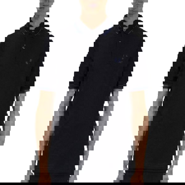 Fred Perry M3600 R77 Black Polo Shirt Mens XS