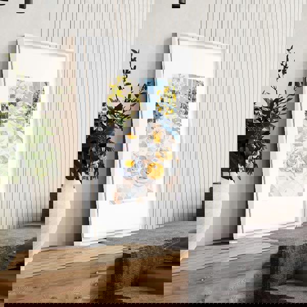 Color Painting For Living Room | Set of 3 Beach Decor Wall art Prints