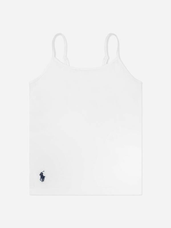 Ralph Lauren Kids Ralph Lauren Girls 2 Pack Camisole Set in Multicolour