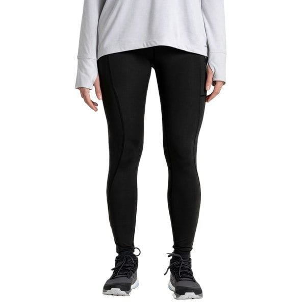Craghoppers Womens/Ladies Kiwi Pro Plain Leggings - Black