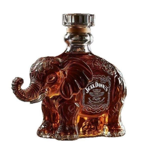 Leaper Animal-Shaped Borosilicate Glass Bottle