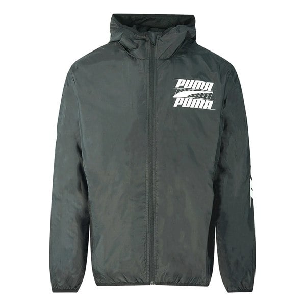 Puma Rebel Windbreaker Black Jacket XL