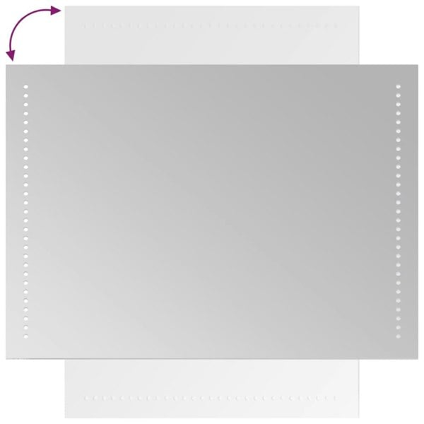 Berkfield LED Bathroom Mirror 50x70 cm