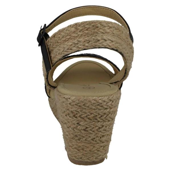 Savannah Ladies Savannah Rope Wedge Sandals