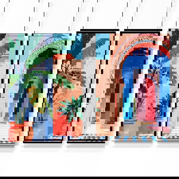 Hallway Wall Decor | Set of 2 Moroccan Inspired Wall art Prints