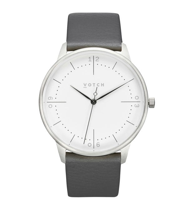 Votch Silver & Slate Grey Watch | Aalto