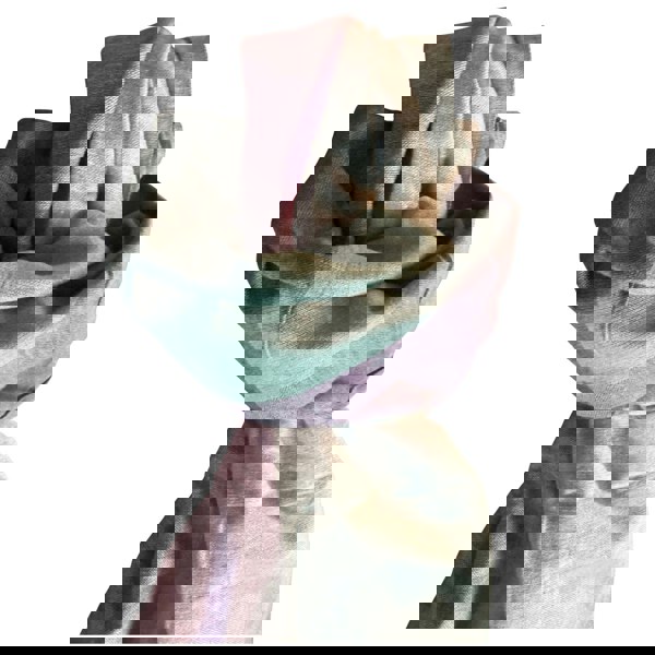 Earth Squared Pastel Block Check Ladies Scarf