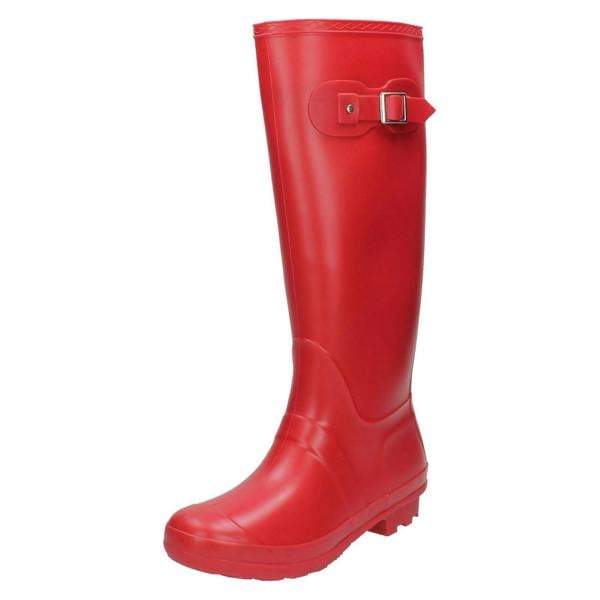 Spot On Ladies Spot On Side Buckle Colourful Wellington Boots X1166