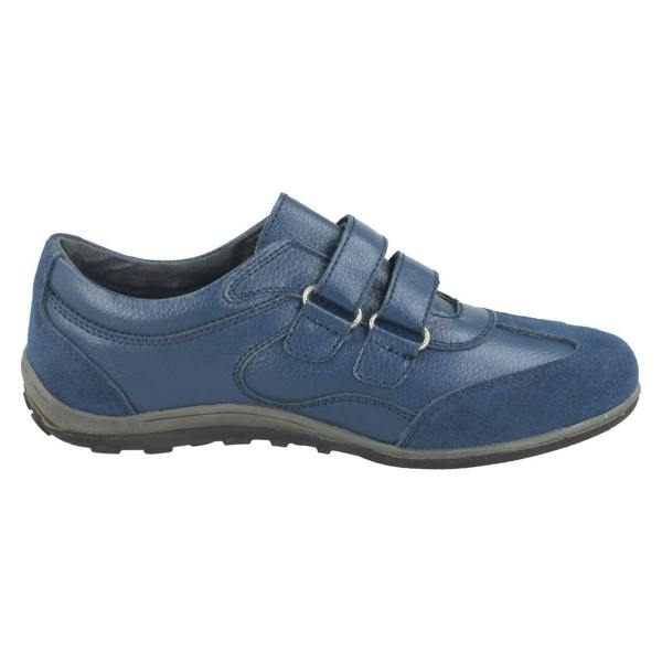 Eaze Ladies Eaze Casual Leather Pumps F7134