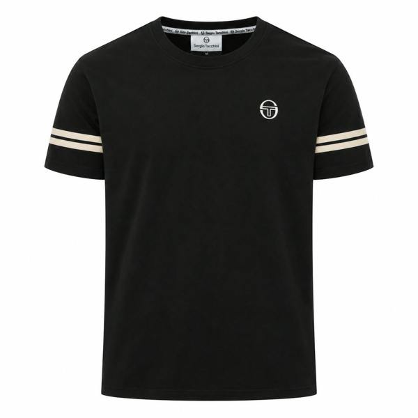 Sergio Tacchini Grello T-Shirt Black/Peyote