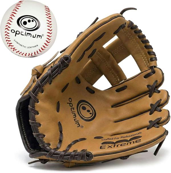Baseball Glove and Ball Set (Senior) – 9-Inch Glove & Ball - Optimum