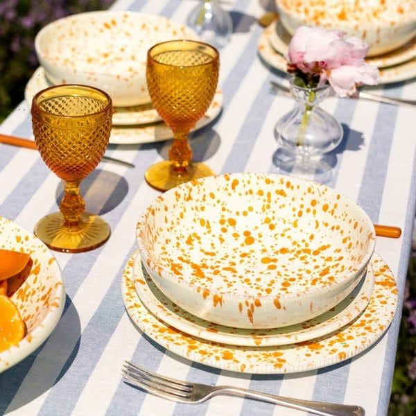 Hot Pottery Burnt Orange Signature Set