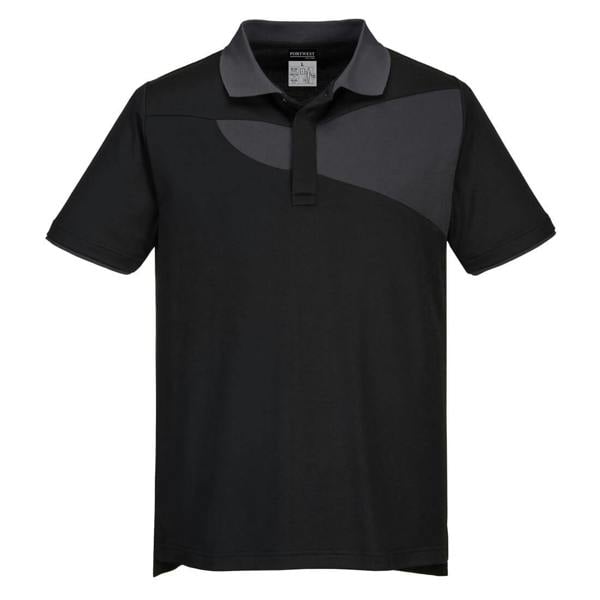 Two Tone Polo Shirt S/S - Hi-Vis Trousers