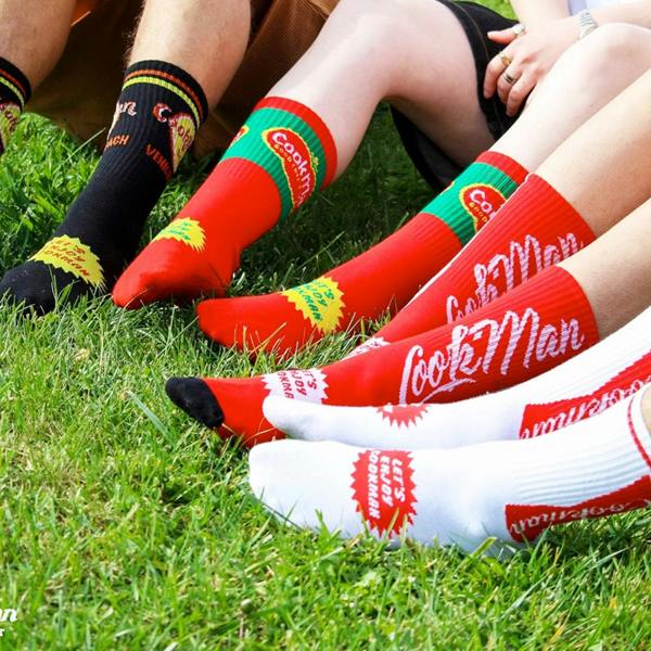 Cookman Rib Crew Socks