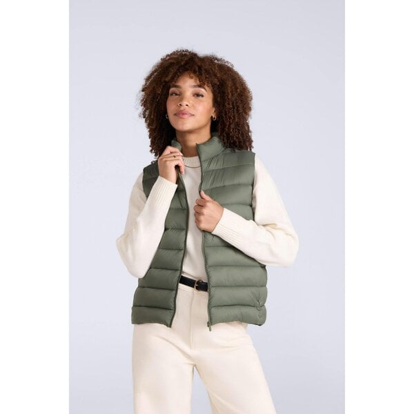 Animal Womens Light Cosi Gilet - Green