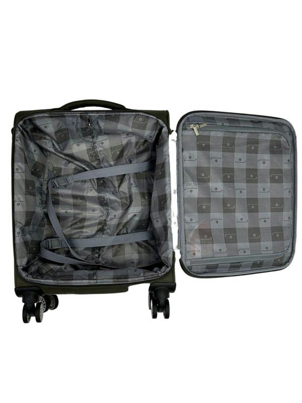 Snowball Lightweight Suitcase  4 Wheel Luggage Travel Cabin TSA Soft Bag