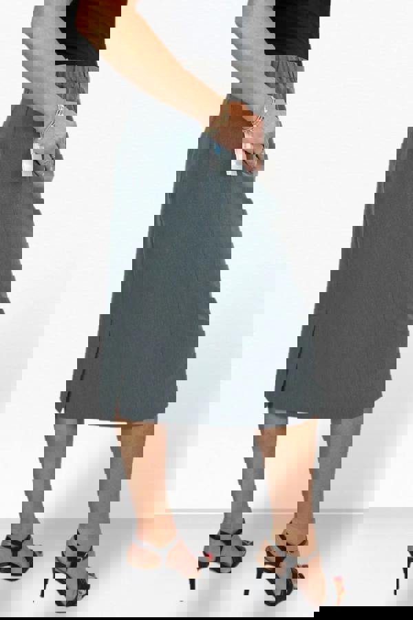 Paulo Due Women's Tailored Midi Pencil Skirt