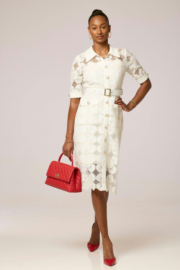 Lioness by TF Ivory Lace Dress