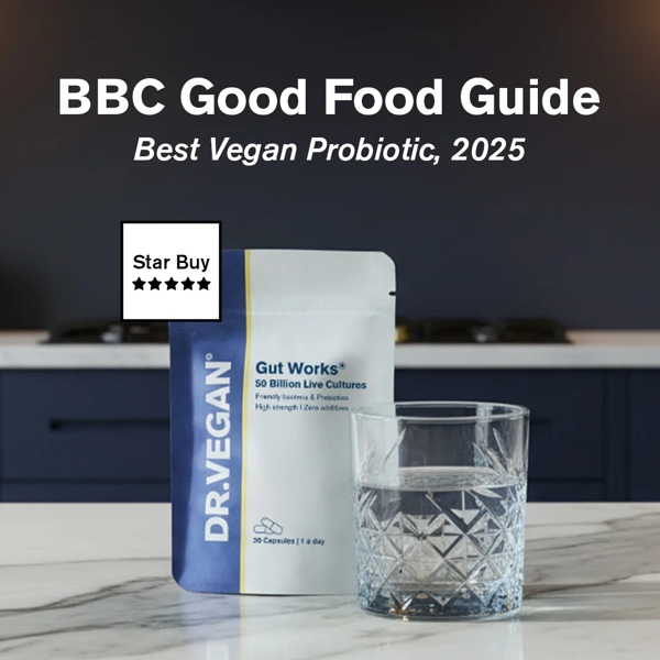Dr. Vegan Gut Works Pre & Probiotic 50bn CFU 30 caps