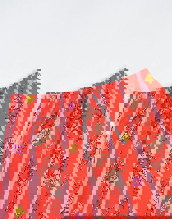 Disney Womens Multicoloured The Little Mermaid And Sebastian Short Sleeve Long Leg Pyjama Set