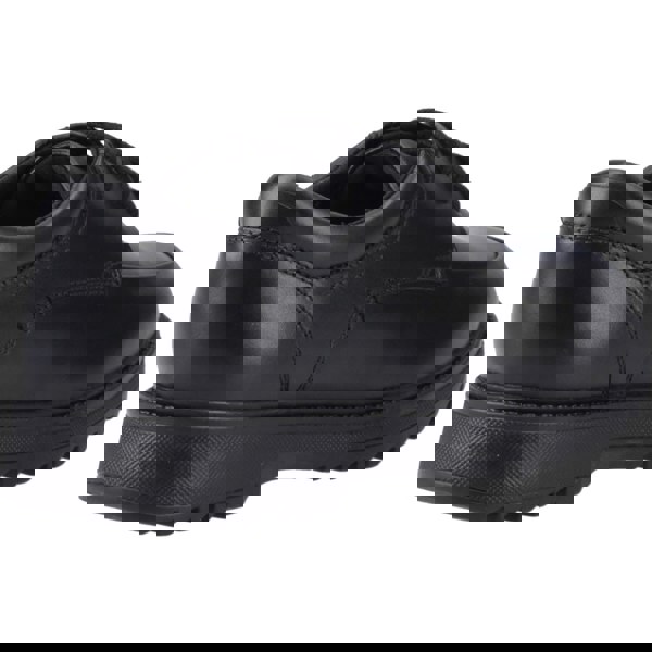 Hush Puppies Romeo Leather Boys's Black Shoes