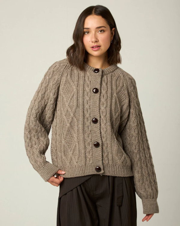 Peregrine  Beckett Cable Knit Cardigan